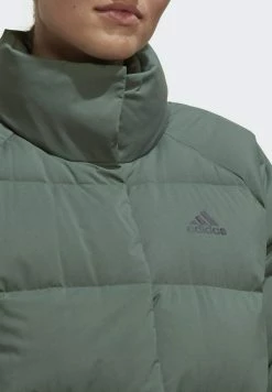 Adidas Performance HELIONIC - Down Jacket - Green -adidas Performance Shop a3acfaef0fb847bcbaca69be9e14ac69