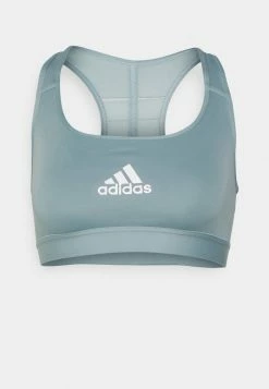 Adidas Performance Medium Support Sports Bra - Grey