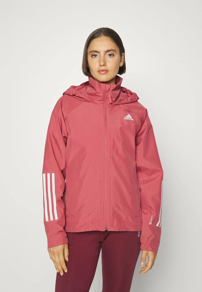 Adidas Performance Waterproof Jacket - Red 3 Adidas Performance Waterproof Jacket - Red