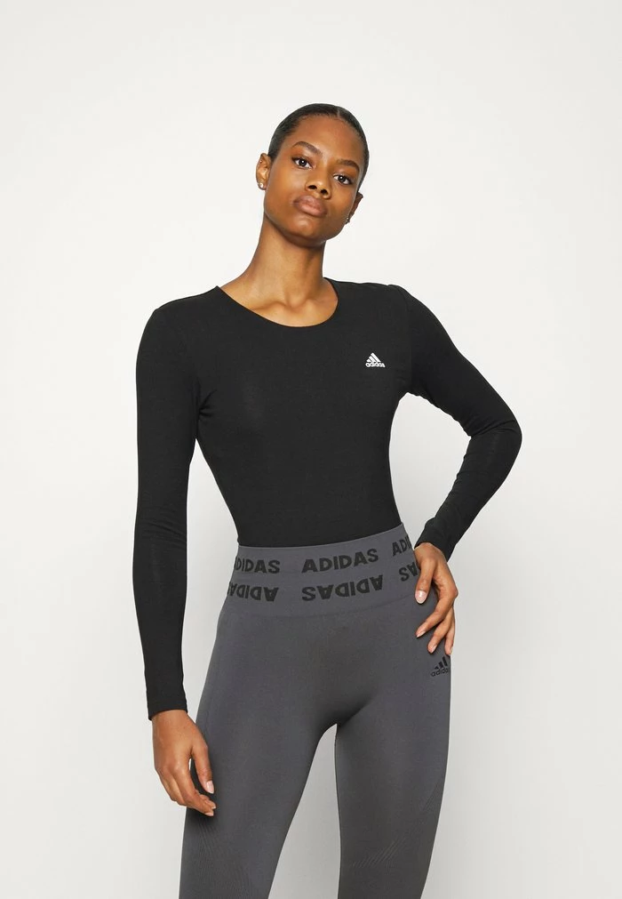 Adidas Performance STUDIO BODY - Tracksuit - Black/white 7 Adidas Performance STUDIO BODY - Tracksuit - Black/white - Image 5