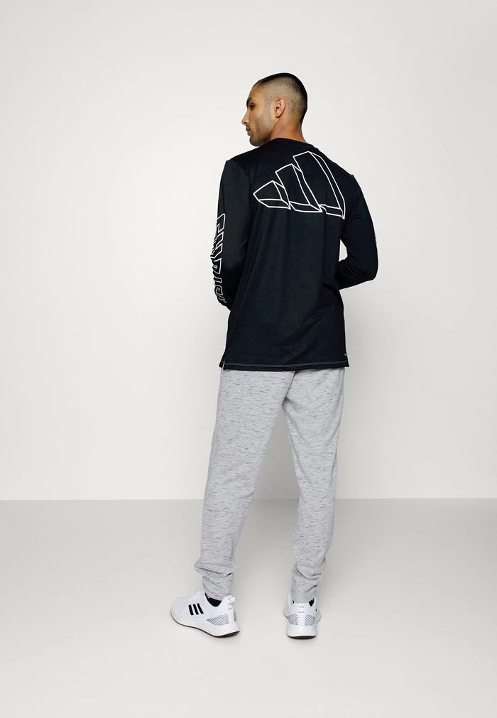 Adidas Performance Tracksuit Bottoms - Medium Grey Heather 5 Adidas Performance Tracksuit Bottoms - Medium Grey Heather - Image 3