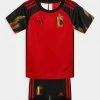 Adidas Performance BELGIUM RBFA HOME BABY - Club Wear - Top:red/black Bottom:black -adidas Performance Shop a5a8b0d7664f4d0c88441dc8b2e72368