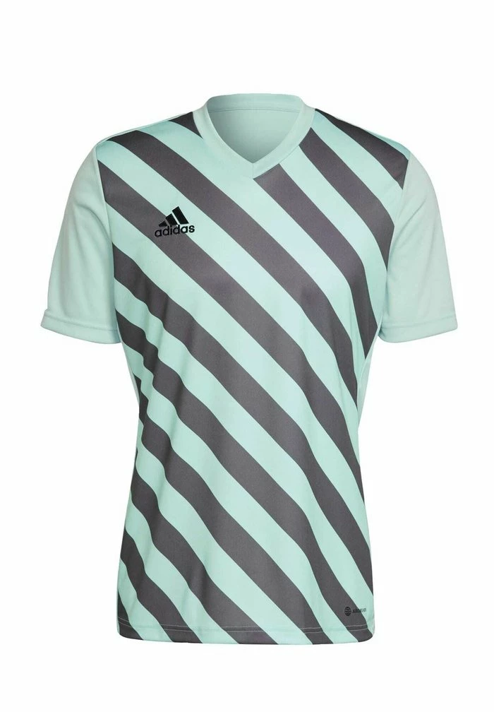 Adidas Performance ENTRADA 22 GFX - Football Shirt - Turquoise 9 Adidas Performance ENTRADA 22 GFX - Football Shirt - Turquoise - Image 7