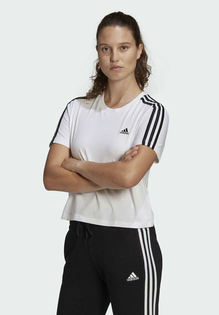 Adidas Performance Print T-shirt - White 6 Adidas Performance Print T-shirt - White - Image 4