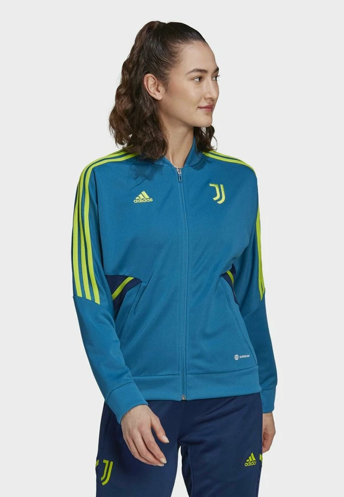 Adidas Performance JUVENTUS CONDIVO - Club Wear - Turquoise 3 Adidas Performance JUVENTUS CONDIVO - Club Wear - Turquoise