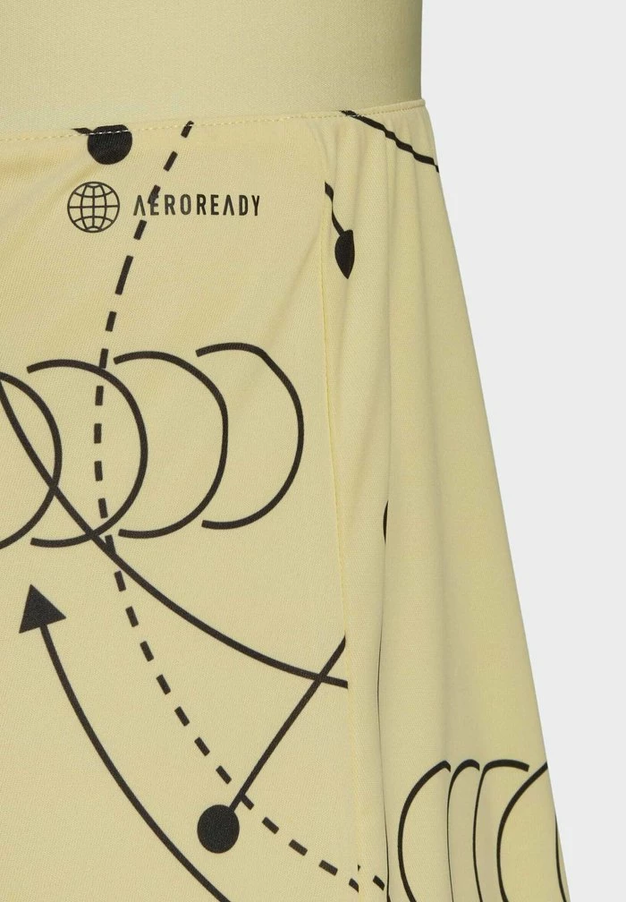 Adidas Performance GRAPH - Sports Skirt - Yellow 8 Adidas Performance GRAPH - Sports Skirt - Yellow - Image 6