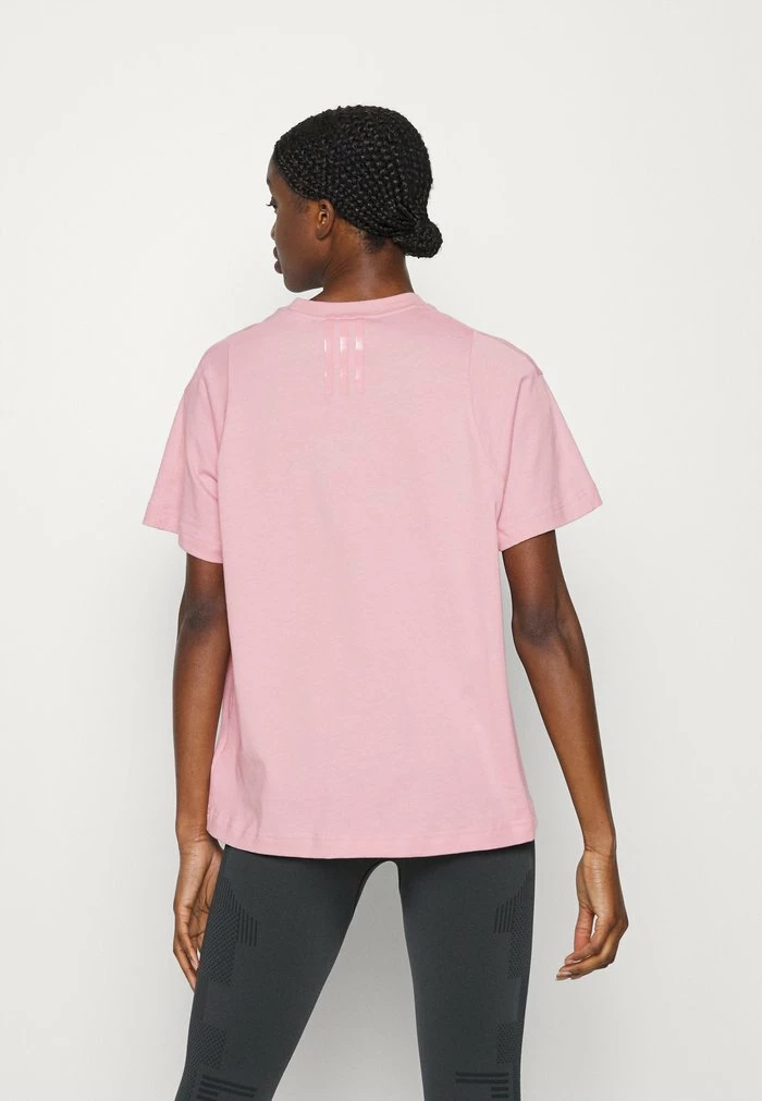 Adidas Performance TEE - Print T-shirt - Mauve 5 Adidas Performance TEE - Print T-shirt - Mauve - Image 3
