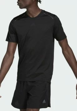 Adidas Performance M HIIT COOL - Sports T-shirt - Black -adidas Performance Shop a7acbb31f05f4b9ba1ed1d4dc7a44de1
