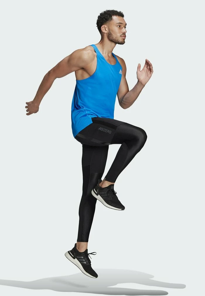 Adidas Performance ADIZERO - Leggings - Black 5 Adidas Performance ADIZERO - Leggings - Black - Image 3