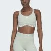 Adidas Performance POWER IMPACT MEDIUM-SUPPORT TECHFIT - Medium Support Sports Bra - Linen Green White -adidas Performance Shop a8ac9a67acaa436fa3adcc9759daf98a