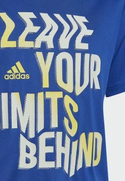 Adidas Performance HIGH INTENSITY SLOG - Print T-shirt - Blue -adidas Performance Shop a906890c4ab7480c88dcb6555f3091b2