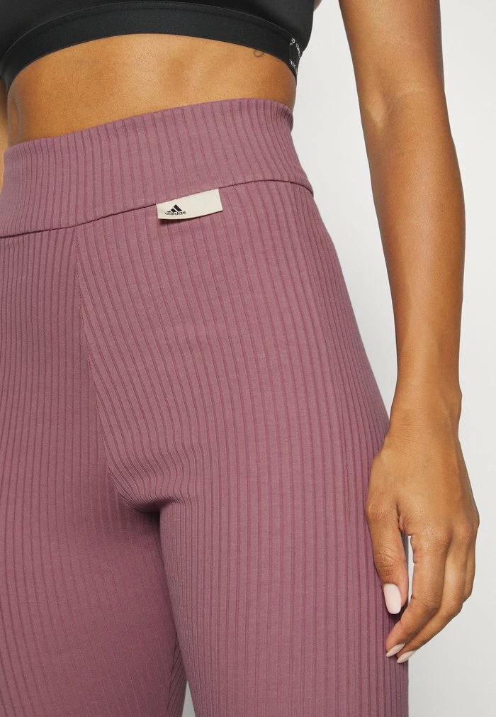Adidas Performance Leggings - Mauve 6 Adidas Performance Leggings - Mauve - Image 4