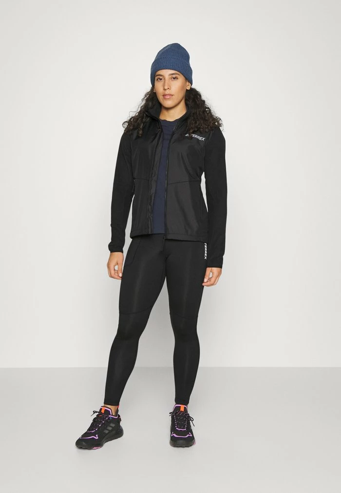 Adidas Performance Fleece Jacket - Black 4 Adidas Performance Fleece Jacket - Black - Image 2