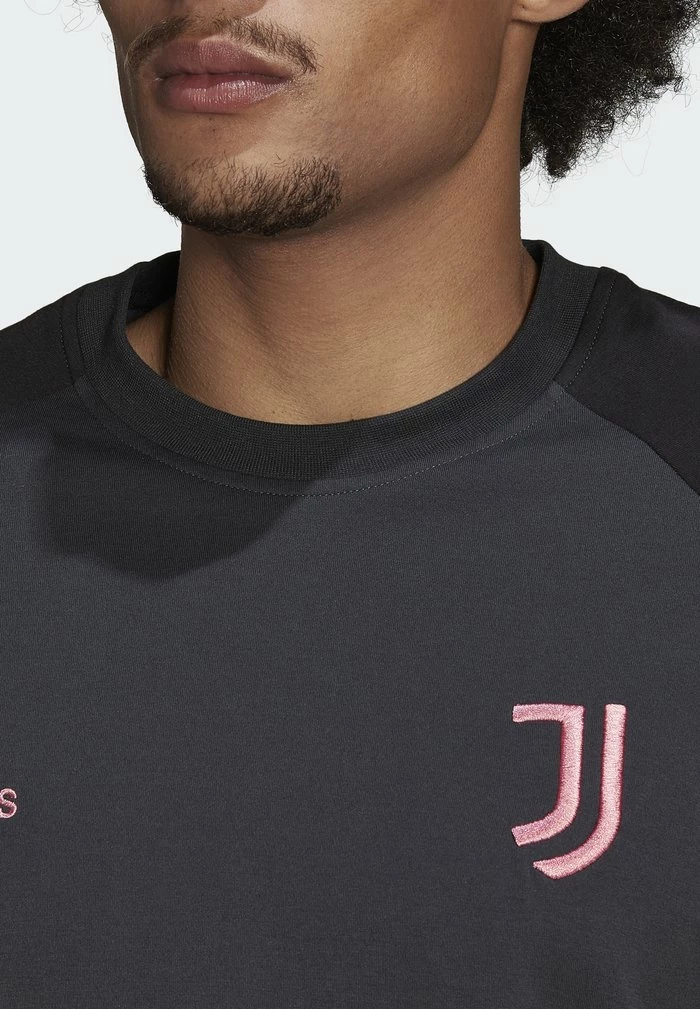 Adidas Performance JUVENTUS TURIN - Sports T-shirt - Carbon/black 6 Adidas Performance JUVENTUS TURIN - Sports T-shirt - Carbon/black - Image 4