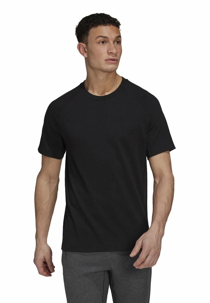 Adidas Performance YOGA - Sports T-shirt - Black 4 Adidas Performance YOGA - Sports T-shirt - Black - Image 2