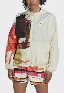 Adidas Performance TM FAST - Training Jacket - Beige -adidas Performance Shop aa8af35ef3b540e4b904868368f9a8d6