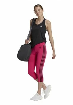 Adidas Performance 3/4 Sports Trousers - Team Real Magenta