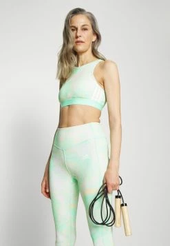 Adidas Performance HYPERGLAM LIGHT SUPPORT BRA - Light Support Sports Bra - Multicolo/pulsemint -adidas Performance Shop ab74ac2d57b8476c8c1081bd5d515e99