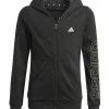 Adidas Performance ESSENTIALS - Zip-up Sweatshirt - Black -adidas Performance Shop aba41d5806fd49aa9277e34ee4b6453f