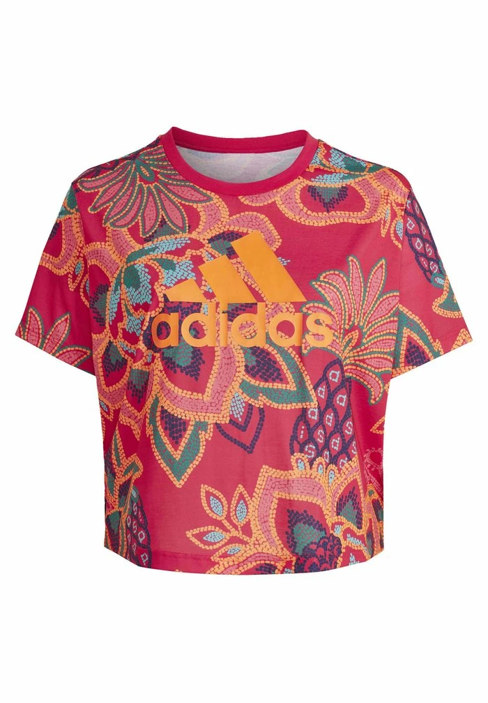 Adidas Performance FARM RIO GRAPHICS PLUS SIZE - Print T-shirt - Pink 8 Adidas Performance FARM RIO GRAPHICS PLUS SIZE - Print T-shirt - Pink - Image 6
