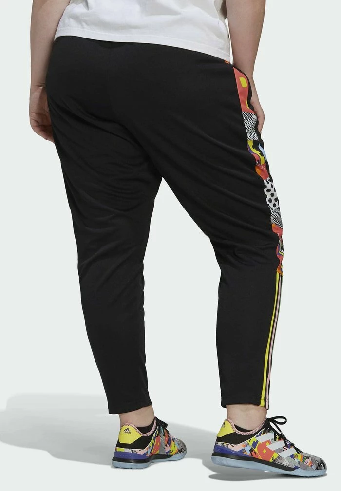 Adidas Performance TIRO PRIDE PLUS SIZE - Tracksuit Bottoms - Black 5 Adidas Performance TIRO PRIDE PLUS SIZE - Tracksuit Bottoms - Black - Image 3