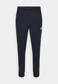 Adidas Performance ESSENTIALS CUFF - Tracksuit Bottoms - Legend Ink/white -adidas Performance Shop ac055fe9dc7a4bf383c1e29d8ba6c4e9