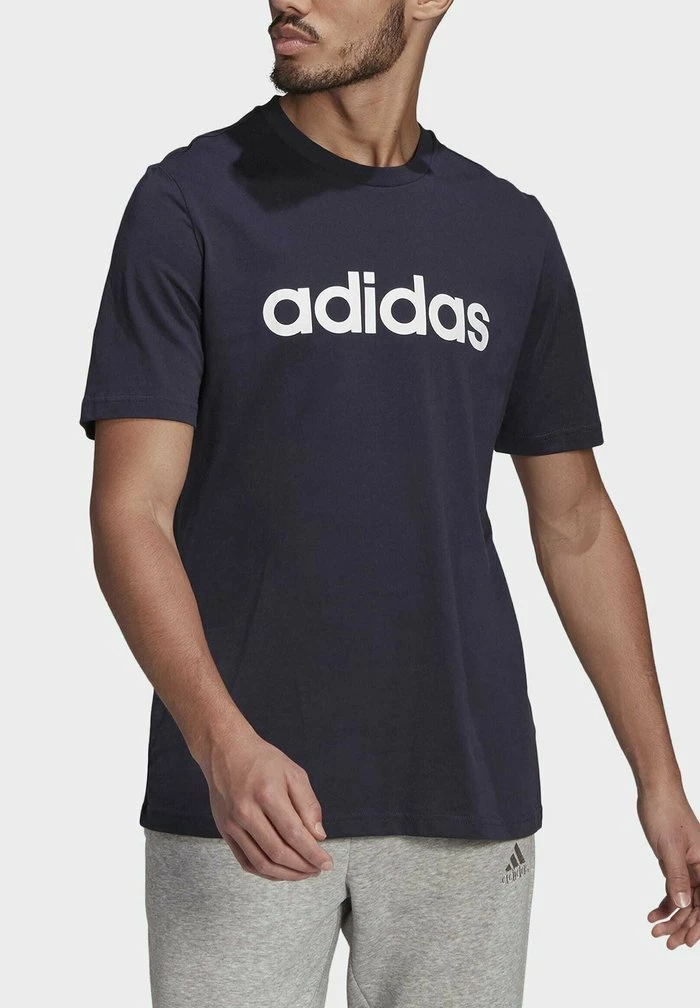 Adidas Performance M LIN SJ T - Print T-shirt - Legend Ink 6 Adidas Performance M LIN SJ T - Print T-shirt - Legend Ink - Image 4