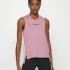 Adidas Performance W MT TANK - Sports T-shirt - Magic Mauve