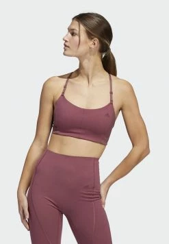 Adidas Performance YO - Light Support Sports Bra - Quiet Crimson