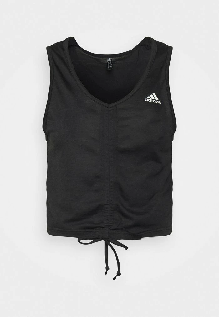 Adidas Performance HYPERGLAM - Top - Black 6 Adidas Performance HYPERGLAM - Top - Black - Image 4