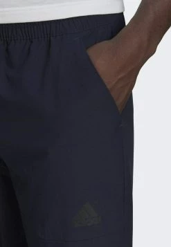 Adidas Performance ESSENTIALS HERO TO HALO - Tracksuit Bottoms - Blue -adidas Performance Shop acc704ba091a40c1a5109530936fd22a