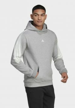 Adidas Performance M FI 3S - Hoodie - Grey -adidas Performance Shop ace5c467202449a580219f8158e03aaa