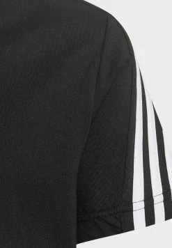 Adidas Performance FUTURE ICON STRIPES - Print T-shirt - Black -adidas Performance Shop ad0810393052459c966d3cf95452e212