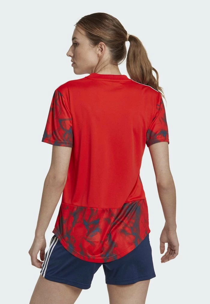 Adidas Performance OLYMPIQUE LYONNAIS 22/23 AWAY - Football Shirt - Red 4 Adidas Performance OLYMPIQUE LYONNAIS 22/23 AWAY - Football Shirt - Red - Image 2