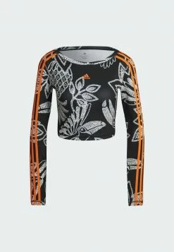 Adidas Performance LONG SLEEVE - Long Sleeved Top - Black -adidas Performance Shop ad79a084f6f44ac6bdb582efe4e955d8