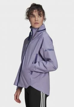 Adidas Performance TERREX - Waterproof Jacket - Purple -adidas Performance Shop ada7498d9d7a4f928927dc30105d78dc