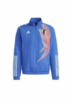Adidas Performance JAPAN JFA TRAVEL JACKET - National Team Wear - Blue -adidas Performance Shop ada88e38095449bfb4bb90d7c0283a97