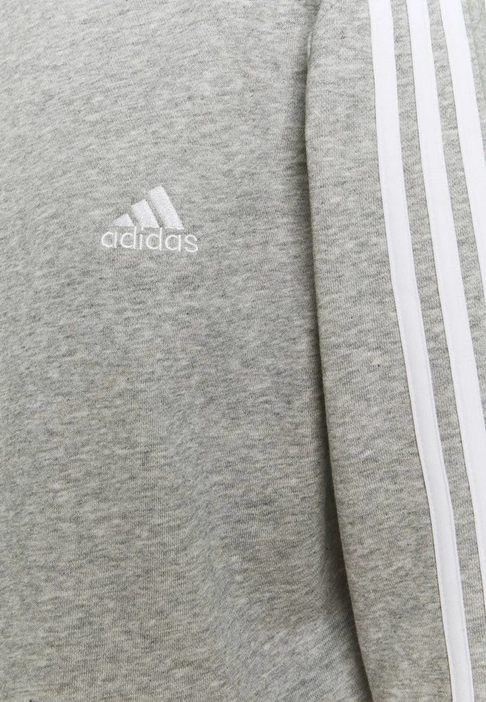 Adidas Performance Hoodie - Medium Grey Heather/white 5 Adidas Performance Hoodie - Medium Grey Heather/white - Image 3