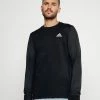 Adidas Performance REFLECTIVE CREW - Sweatshirt - Black/silver -adidas Performance Shop adc937068ec14a139ee9d92ff1681361