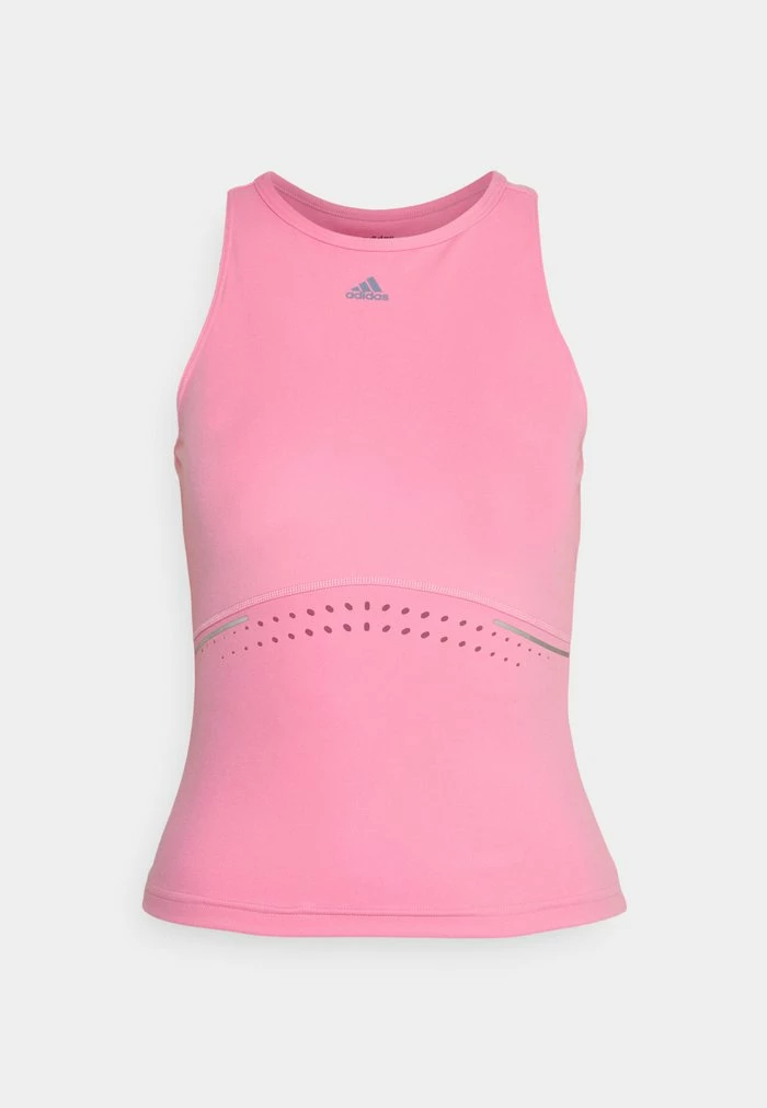 Adidas Performance HIIT 45 SECONDS FITTED TANK - Top - Bliss Pink/carbon 6 Adidas Performance HIIT 45 SECONDS FITTED TANK - Top - Bliss Pink/carbon - Image 4