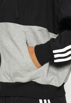 Adidas Performance Zip-up Sweatshirt - Black/carbon/medium Grey Heather -adidas Performance Shop ae20c8da2e4140979b6488d6f017ba8e