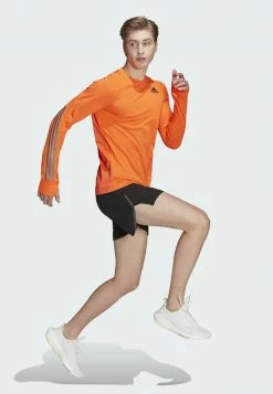 Adidas Performance RUN ICON FULL REFLECTIVE STRIPES - Long Sleeved Top - Orange 9 Adidas Performance RUN ICON FULL REFLECTIVE STRIPES - Long Sleeved Top - Orange -adidas Performance Shop ae33ba1d9d334e78a1e66df4329644b6