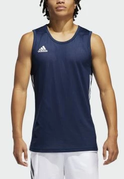 Adidas Performance 3G SPEED REVERSIBLE BASKETBALL TEAM AEROREADY RECYCLED MATERIALS PRIME PRIMEGREEN SLEEVELESS JERSEY - Top - Blue -adidas Performance Shop ae3c4789514b4eb0b998becf715a1fb8