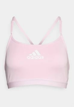 Adidas Performance GOOD - Light Support Sports Bra - Clear Pink -adidas Performance Shop ae57ee999caf4492ba3f14a7692a3d0d