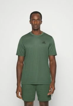 Adidas Performance Basic T-shirt - Green Oxide/black