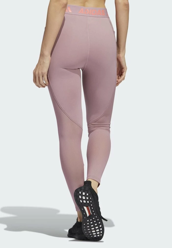 Adidas Performance Leggings - Purple 4 Adidas Performance Leggings - Purple - Image 2