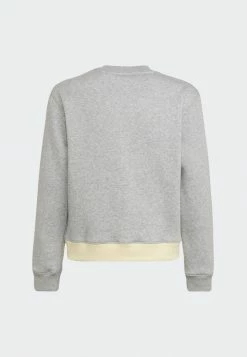 Adidas Performance BADGE OF SPORT - Tracksuit - Grey Yellow -adidas Performance Shop af38af46e5f34b0099a787e54778dcca