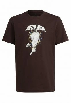 Adidas Performance BECKHAM GRAPHIC - Print T-shirt - Red