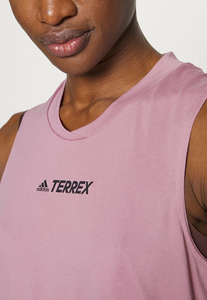 Adidas Performance W MT TANK - Sports T-shirt - Magic Mauve 6 Adidas Performance W MT TANK - Sports T-shirt - Magic Mauve - Image 4