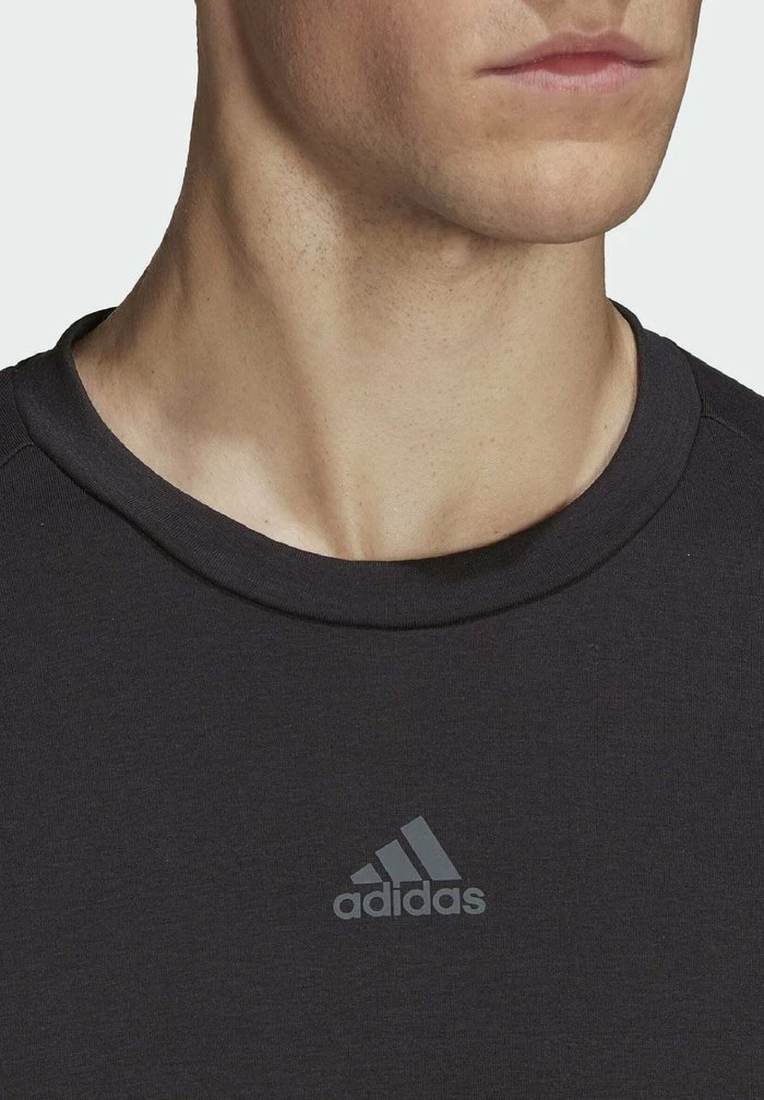 Adidas Performance Print T-shirt - Black 8 Adidas Performance Print T-shirt - Black - Image 6